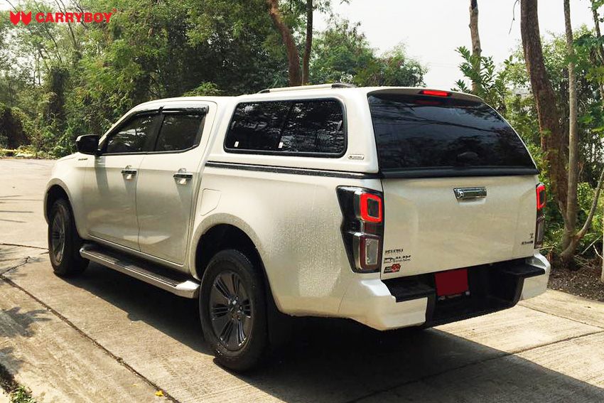 CARRYBOY GFK Hardtop mit Vollglas Schiebefenster SR5-IGD Isuzu D-Max Doppelkabine neu 2021+ gesicherte Ersatzteilversorgung