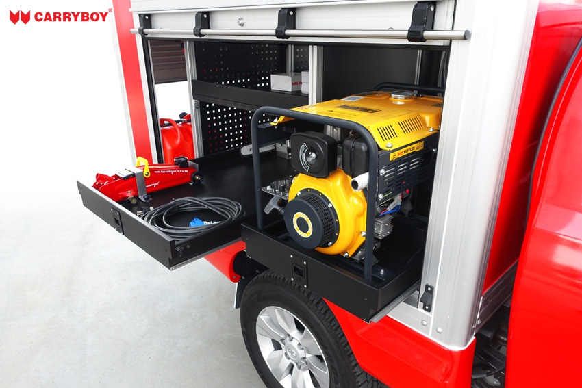 Carryboy Fahrgestellaufbau Modell Fire Rescue