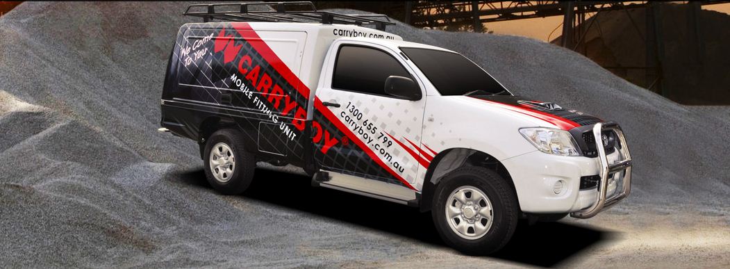 CARRYBOY Fahrgestellaufbau Kofferaufbau für Ford Ranger Singlecab sicher abschließbar