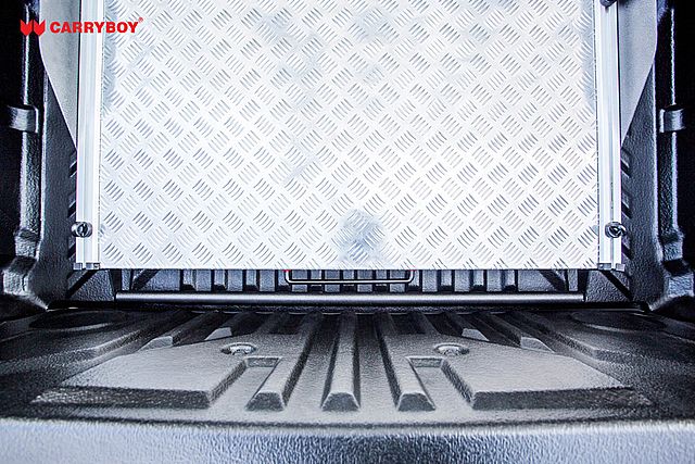 CARRYBOY Ladebodenauszug ausziehbare Ladefläche 350kg Belastung Aluminium passgenau