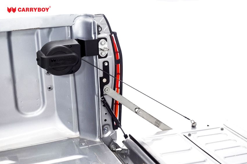 CARRYBOY Pickup Heckklappendämpfer Unterstützung Hilfe CB-105-TR Toyota Hilux platzsparender Einbau