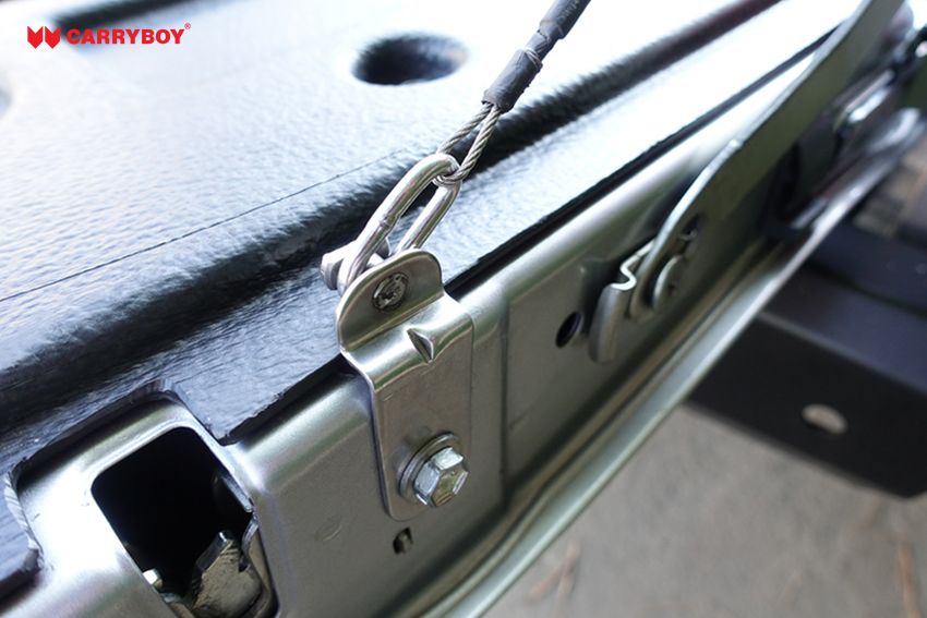 CARRYBOY Heckklappenfeder Heckklappendämpfer CB-777-TRD Toyota Hilux Vigo Revo Invincible platzsparend