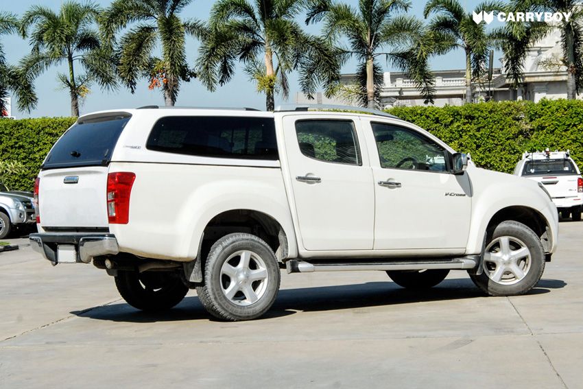 CARRYBOY Hardtop sportliches Design S6-IRD Isuzu D-Max Doppelkabine 2012-2016 durchgehendes Ausstellfenster