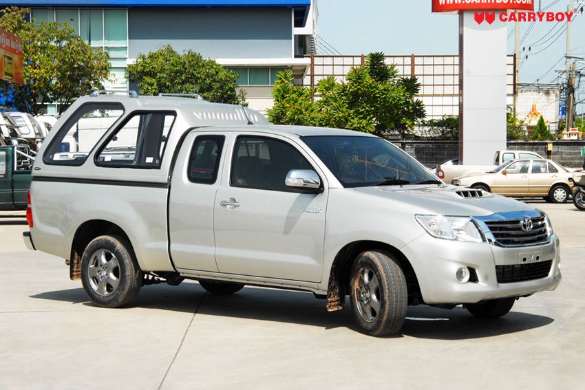 CARRYBOY Hardtop Überhoch Toyota Hilux Vigo Extrakabine 2005-2015 Lackierung in Wagenfarbe