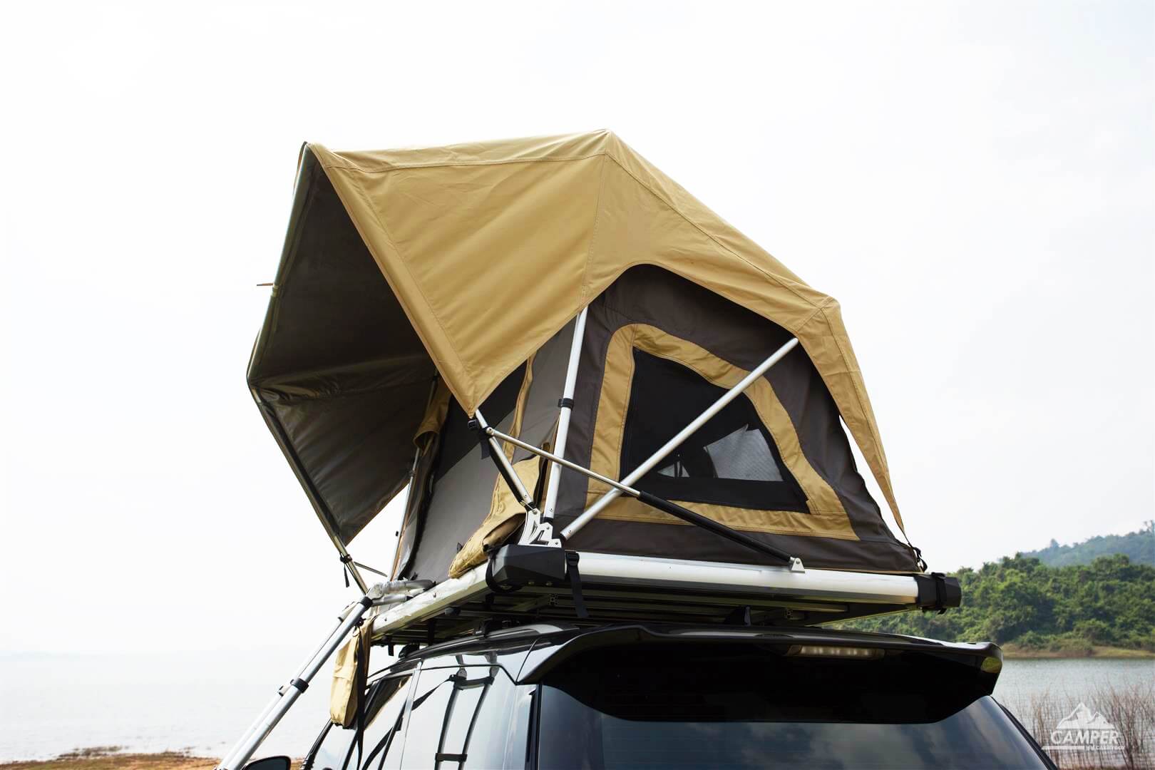 Carryboy Camper Dachzelt für 2 bis 3 Personen für alle Fahrzeuge automatisch entfaltend